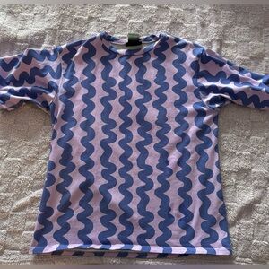 Nooworks Oversized tee in Squiggle